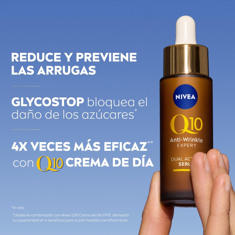 Nivea Q10 Anti-Wrinkle Anti-Aging Day Cream and Dual Action Serum