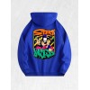 Stay Wild Cartoon Dog Hoodie 100% Cotton US Warehouse 7