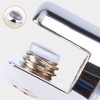 4 Pcs Glass Clamp Clip Adjustable Glass Bracket Glass Shelf