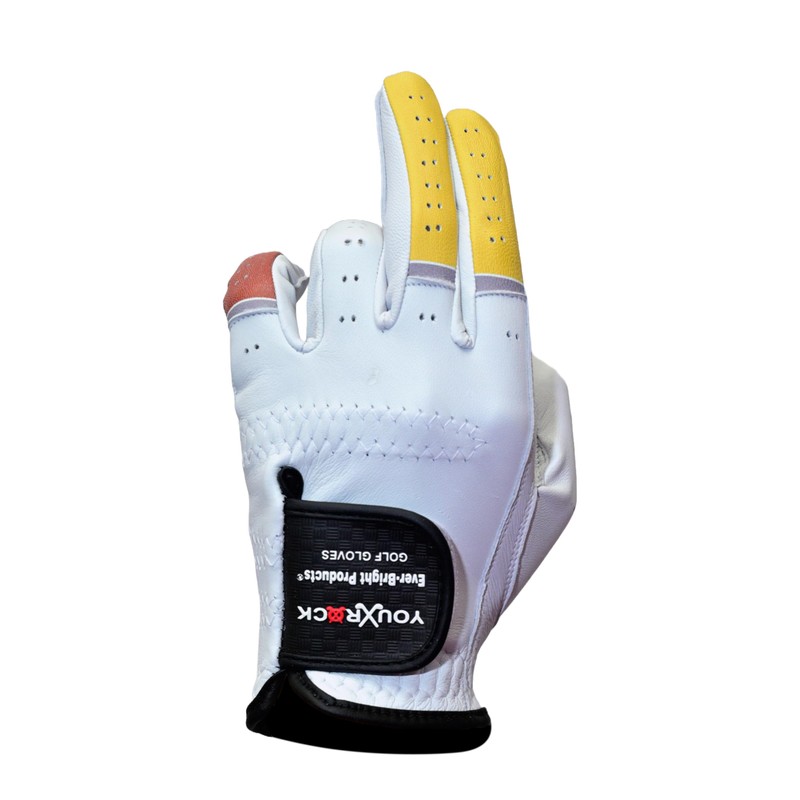 Ever-Bright Men's Golf Gloves OptiColors Premium Leather Golf Gloves .…