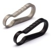 TUNUKE Titanium Carabiner Small Key Chain Keyring Ring Lightweight Mini,