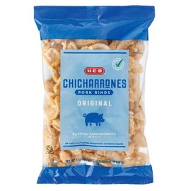 HEB 1 Bag - H-E-B Chicharrones Pork Rinds - Original 5 oz