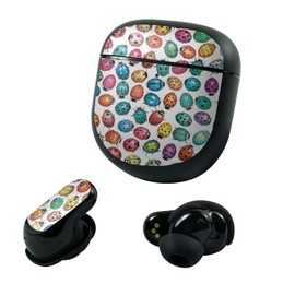 MightySkins Glossy Glitter Skin Compatible with Bose QuietComfort Earbuds II (2022) - Color Bugs | Protective, Durable High-Gloss Glitter Finish | Easy to Apply and Change Styles | Made in The USA