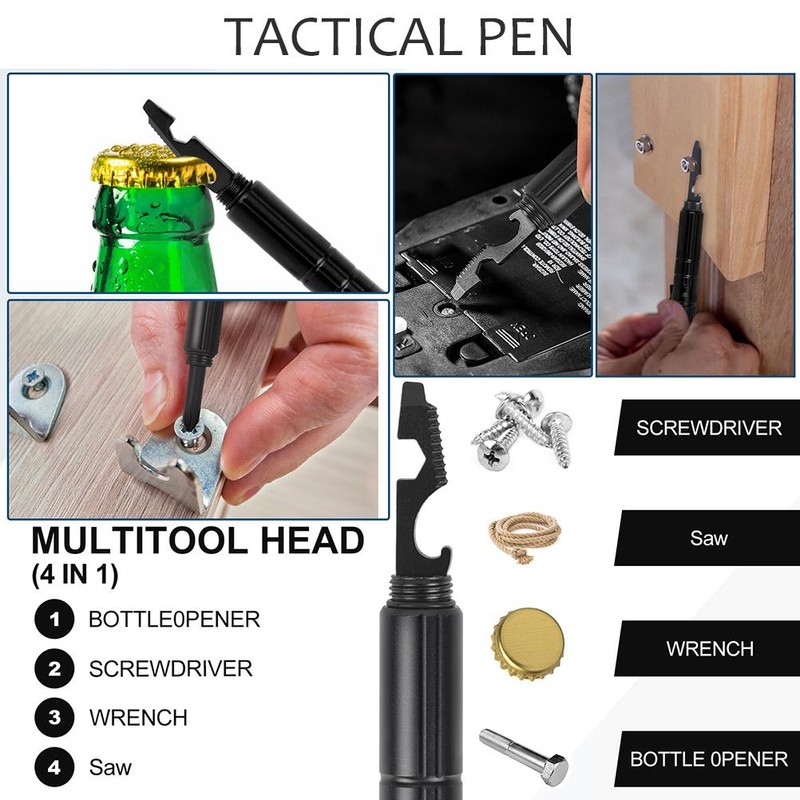 10 In 1 Multi Tool Pen Gifts for Men Unique