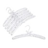 Only Hangers White Satin Padded Hangers - Pack of (6)