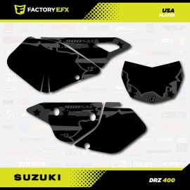 Factory EFX Subdued USA Flag Graphics Kit fits Suzuki DRZ400SM Drz400s drz400 DRZ