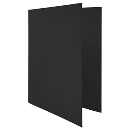 Raylu Paper® - 4 x D Ring Binder 25mm A4 Binder with Rings for Document Storage, A4 Size 33.5cm High x 26cm Wide and 4cm Wide Spine (Black)