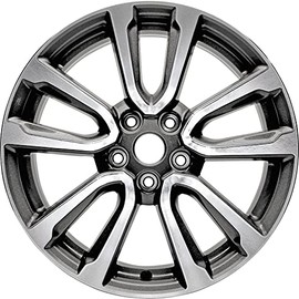 Factory Wheel Replacement New 18x7.5" 18 Inch Premium Aluminum Alloy Wheel Rim for Nissan Pathfinder 2013 2014 2015 2016 | ALY62597U35N | Direct Fit - OE Stock Specs