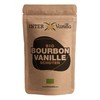 InterVanilla Genuine Organic Bourbon Vanilla Beans, 18-20 cm, Pack of