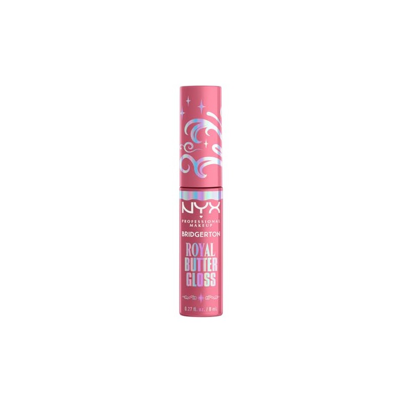 Nyx Professional Makeup, Bridgerton brillo labial, Tono: Angel Food Cake
