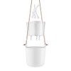 Eva Solo Hanging Self-Watering Pots (Chalk White)