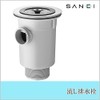 SANEI H657 Sink Drain Valve for Double Layer Sinks