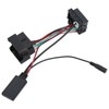 Bluetooth 5.0 AUX IN Audio Cable Adapter with Microphone Replacement
