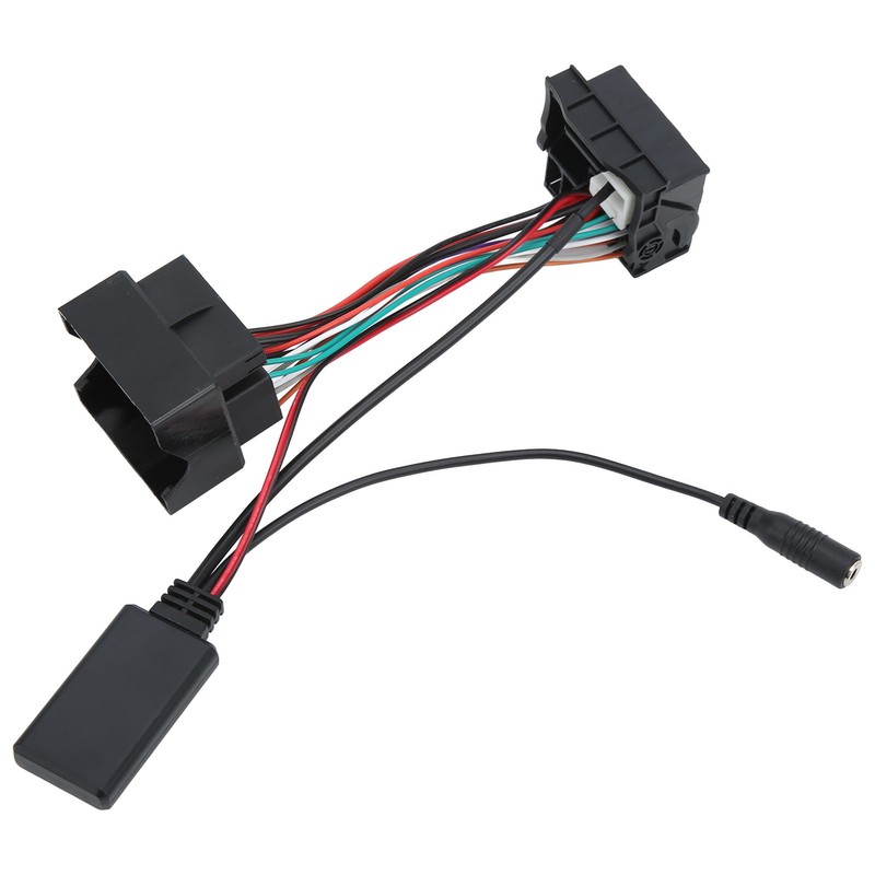 Bluetooth 5.0 AUX IN Audio Cable Adapter with Microphone Replacement