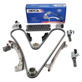 MOCA Timing Chain Kit VVT Solenoids Fit 2007-2008 for Toyota FJ Cruiser 4.0L & 2005-2015 for Toyota Tacoma 4.0L & 2003-2009 for Toyota 4Runner 4.0L 3956CC 241CID V6