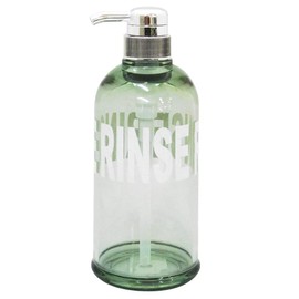 Senko Mobilia 55538 Soap Bottle Dispenser, For Rinsers, Diameter 3.4 x Height 9.3 inches (8.6 x 23.5 cm), Capacity: Approx. 16.9 fl oz (500 ml), Green