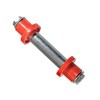 Axle Wheelbarrow Sack Truck 128 mm x 75 mm x