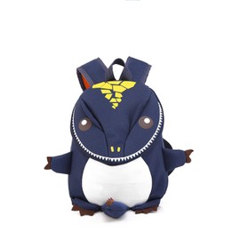 HANZE Dinosaur Backpack Toddler Kids Child Cute Fashion Waterproof 3D Cartoon Bag for Boys and Girls Toddlers, Dark Blue