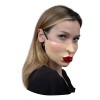 Ghoulish Productions Cubrebocas Red Lips Color Beige