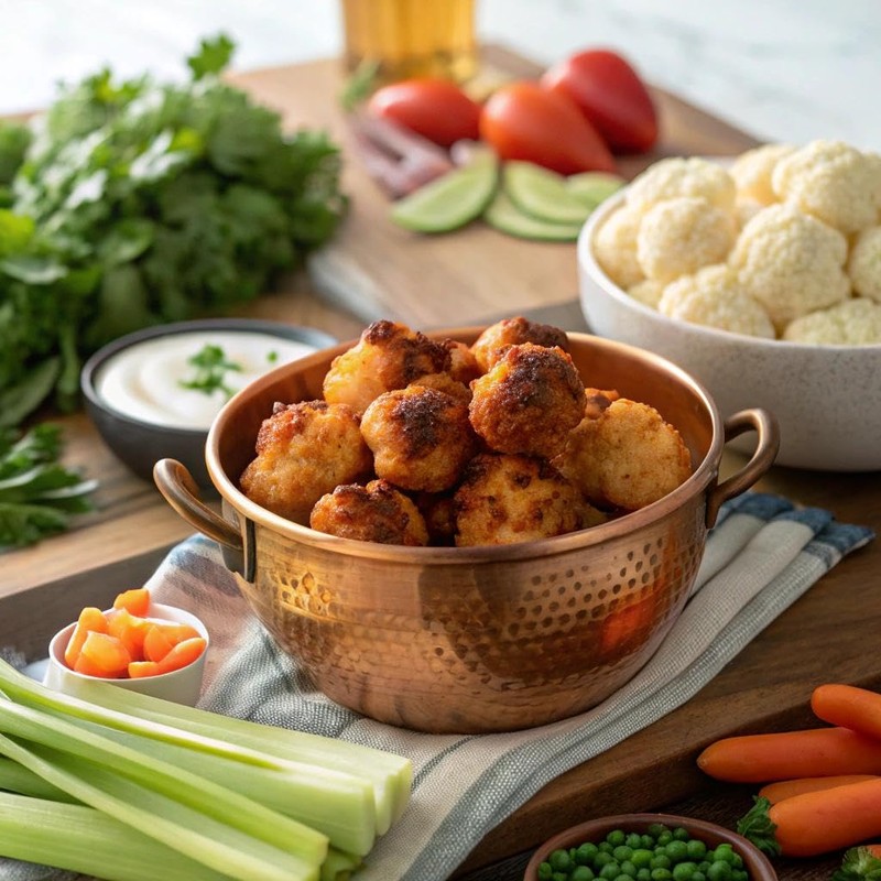 Snack'in For You Cauliflower Puffs, Buffalo Ranch, 2 Ounce (Pack