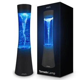 mikamax Tornado LED Lamp - Night Lamp & Desk Lamp - Movable Mood Light with Tornado Effect