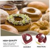 ULTECHNOVO 3Pcs Donut Mold Versatile Plastic Moulds for DIY Desserts