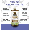 True Dog Flaxseed Oil for Dogs 500ml | Natural Omega