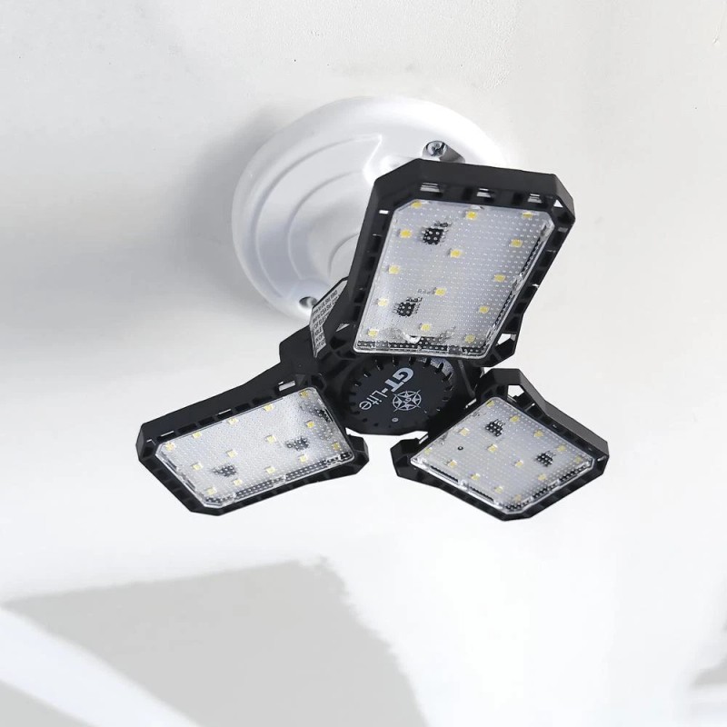 GT-Lite 3000 Lumen 3-Panel Adjustable Daylight 5000K LED Light Bulb