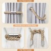Heatunk 2 Pack Modern Magnetic Curtain Tiebacks – Stylish Drapery