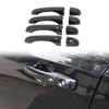 crosselec Carbon Fiber Door Handles Trim Cover for 2015-2021 Chrysler