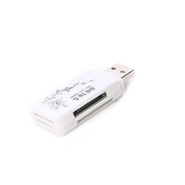 axGear axGear USB 2.0 Memory Card Reader High Speed for Micro SD MS SDHC Multifunction External
