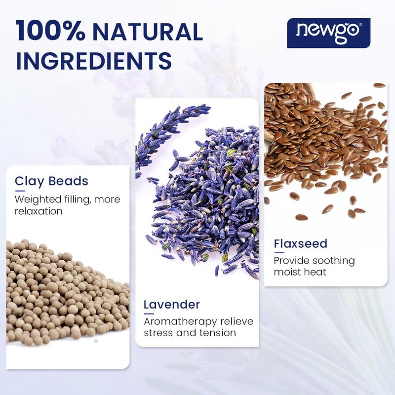 NEWGO Eye Mask for Dry Eyes Blue