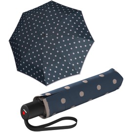 Knirps A.200 Medium Duomatic Dot Art Pocket Umbrella Ocean, Dot Art Ocean