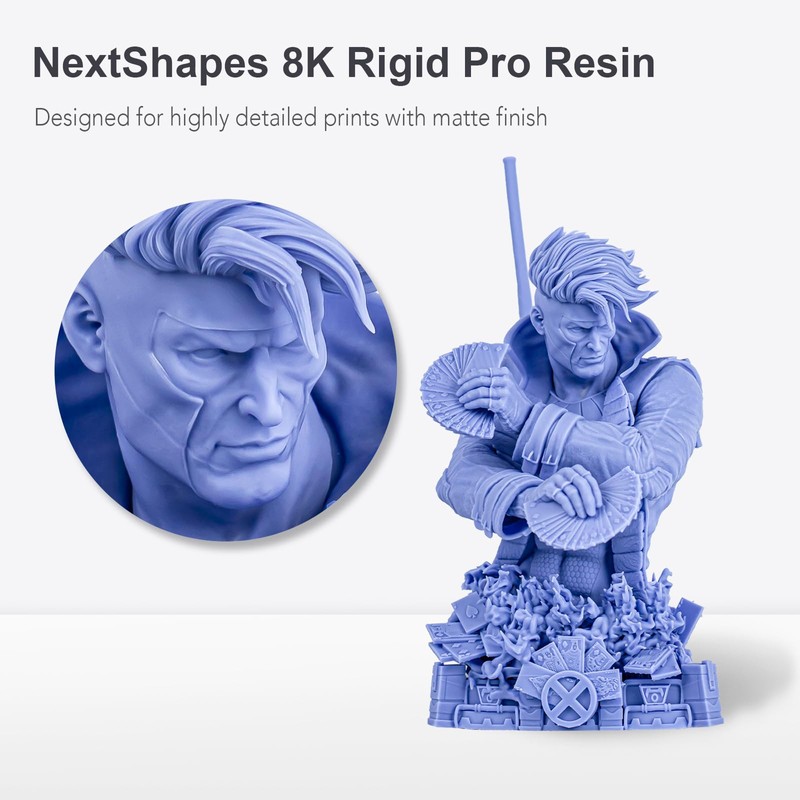 NextShapes Rigid Pro 3D Printing Resin, High Stiffness & High