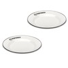 Petromax Enamel Plate 2 Pieces (26 cm) White px-plate-26-w