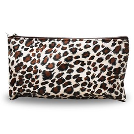 Leopard Print Travel Makeup Bags for Women Cheetah Print Cosmetic Bags for Women for Purse Zipper Pouch Toiletry Bag Storage Pouch with Zipper Purse for Girls Birthday Valentines Day Gifts