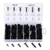 ANCLLO GM 146 Piece Plastic Car Rivets