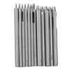 12pcs Leather Hole Punch Cutter 0.5‑5mm Hollow Punch Set for