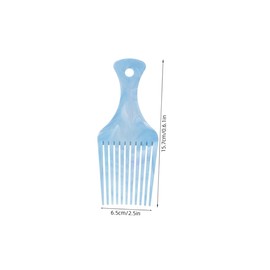 Baluue Barber Styling Tool Set 4pcs Wide Tooth Hair Picks Curly Hair Detangler Comb Grooming Tool