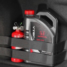 Car Trunk Organizer Velcro Accessory & Luggage Secured Belt Storage Band Anti-Rolling Black / 자동차 트렁크 정리 찍찍이 벨크로 소품 짐 고정벨트 수납 밴드 굴러다님 방지 블랙