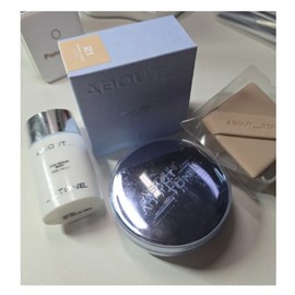 (Set) ABOUT TONE Sun Serum Base 30ML Water Layer Fit Cushion (8 types to choose) / (세트)어바웃톤 ABOUT TONE 선 세럼 베이스 30ML 워터 레이어 핏 쿠션(8종 선택)