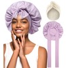 Coubeau Hair cap for the night, sleep cap, silk turban