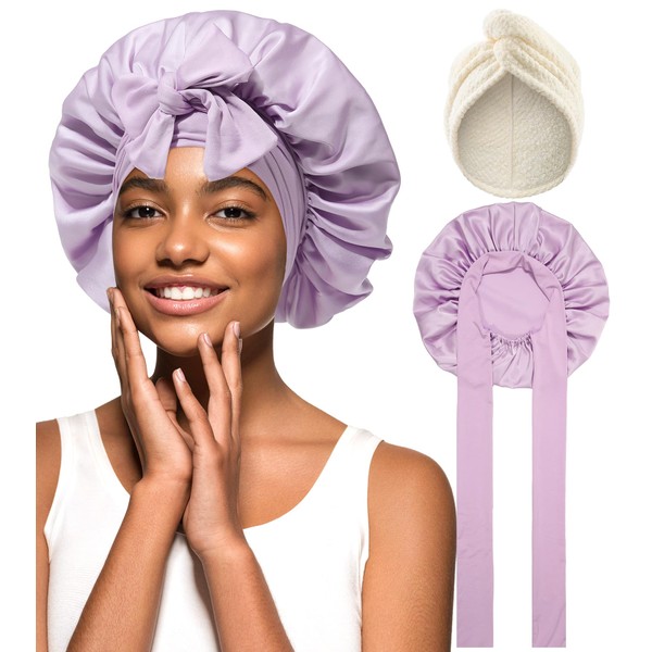 Coubeau Hair cap for the night, sleep cap, silk turban