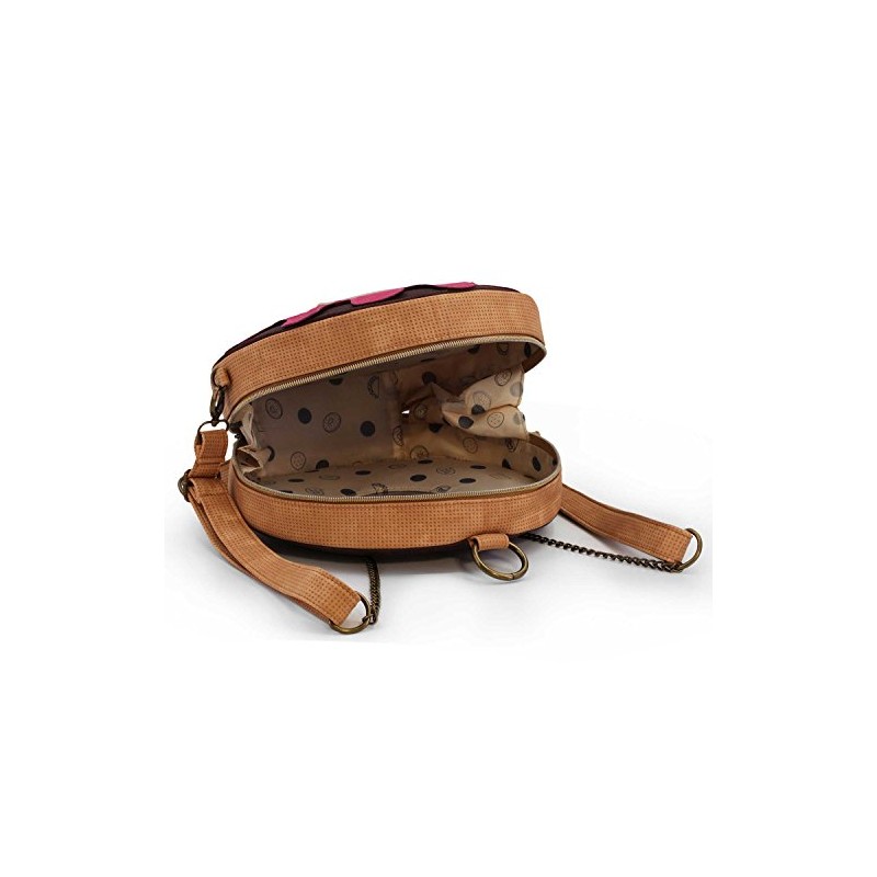 Oh My Pop! Popnut-Ring Backpack-Bag, Pink, 25 x 25 cm