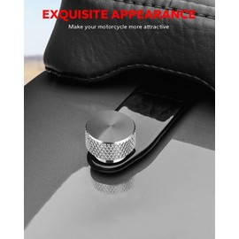 Amazicha Stainless Steel Seat Bolt Rear Seat Screw Quick Mount 1/4"-20 Thread Compatible for Harley Sportster Softail Touring Dyna 1996-2024