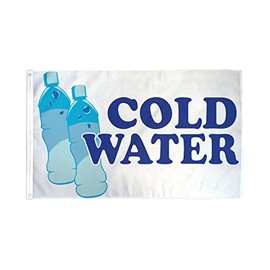 AZ FLAG - Cold Water Flag - 3x5 Ft - 100D Polyester Water Shop Banner with Two Metal Grommets - Fade Resistant - Vivid Colors - 3' x 5' Feet - 150x90 Cm