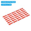 PATIKIL Small Arrow Sticker Label 1.2 x 0.5, 120 Pack