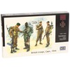 Master Box British Troops Caen 1944 (4) Figure Model Building