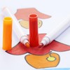 60 Pcs Chalk Markers Vibrant Colors Environmentally Friendly Safe Water
