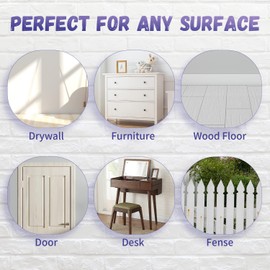 TiGilt TiGilt Paint Touch Up Pens Pressable Fillable Touch Up Paint Pens For Walls Furniture Cabinet Window Door Crafts Refillable Paint Pen Touch Ups Kit. Easy, Ready to Use, 3-Pack